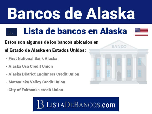 Bancos en Alaska - Estados Unidos