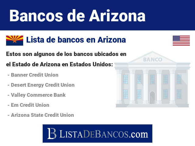 Bancos en Arizona - Estados Unidos
