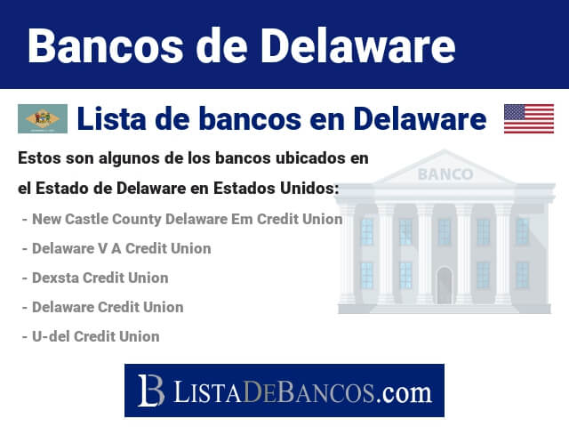 Bancos en Delaware - Estados Unidos