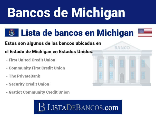 Bancos en Michigan - Estados Unidos