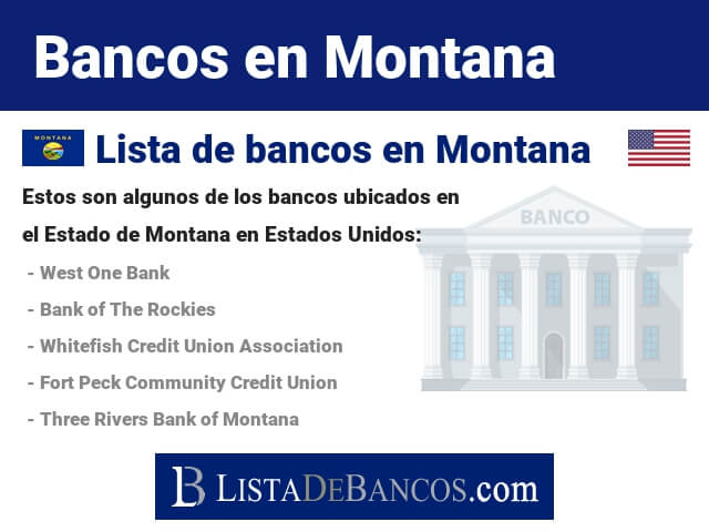 Bancos en Montana - Estados Unidos