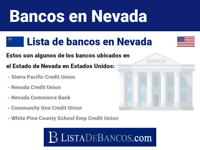 Bancos en Nevada - Estados Unidos