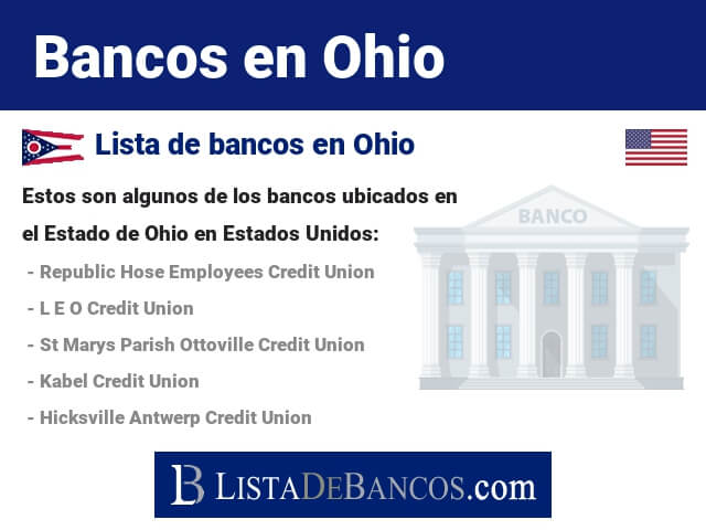 Bancos en Ohio - Estados Unidos