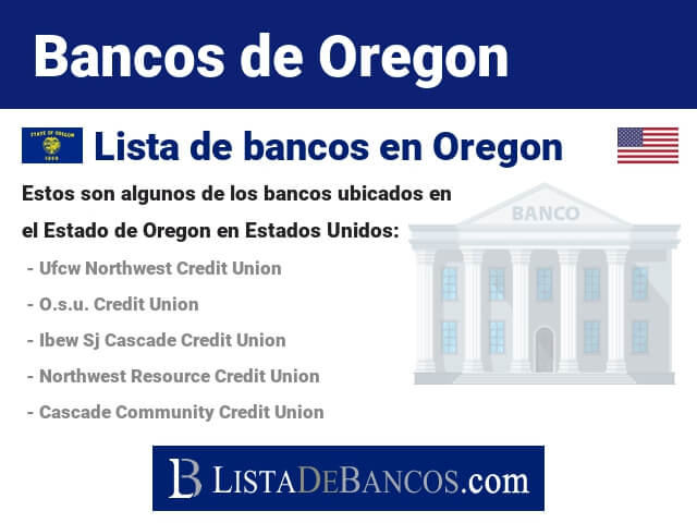 Bancos en Oregon - Estados Unidos