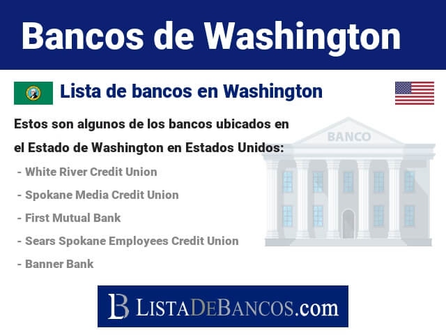 Bancos en Washington - Estados Unidos